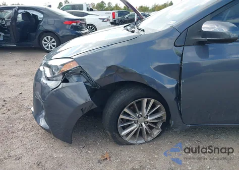 2015 Toyota Corolla Le Plus из США, поврежденный, VIN 5YFBURHE6FP248026